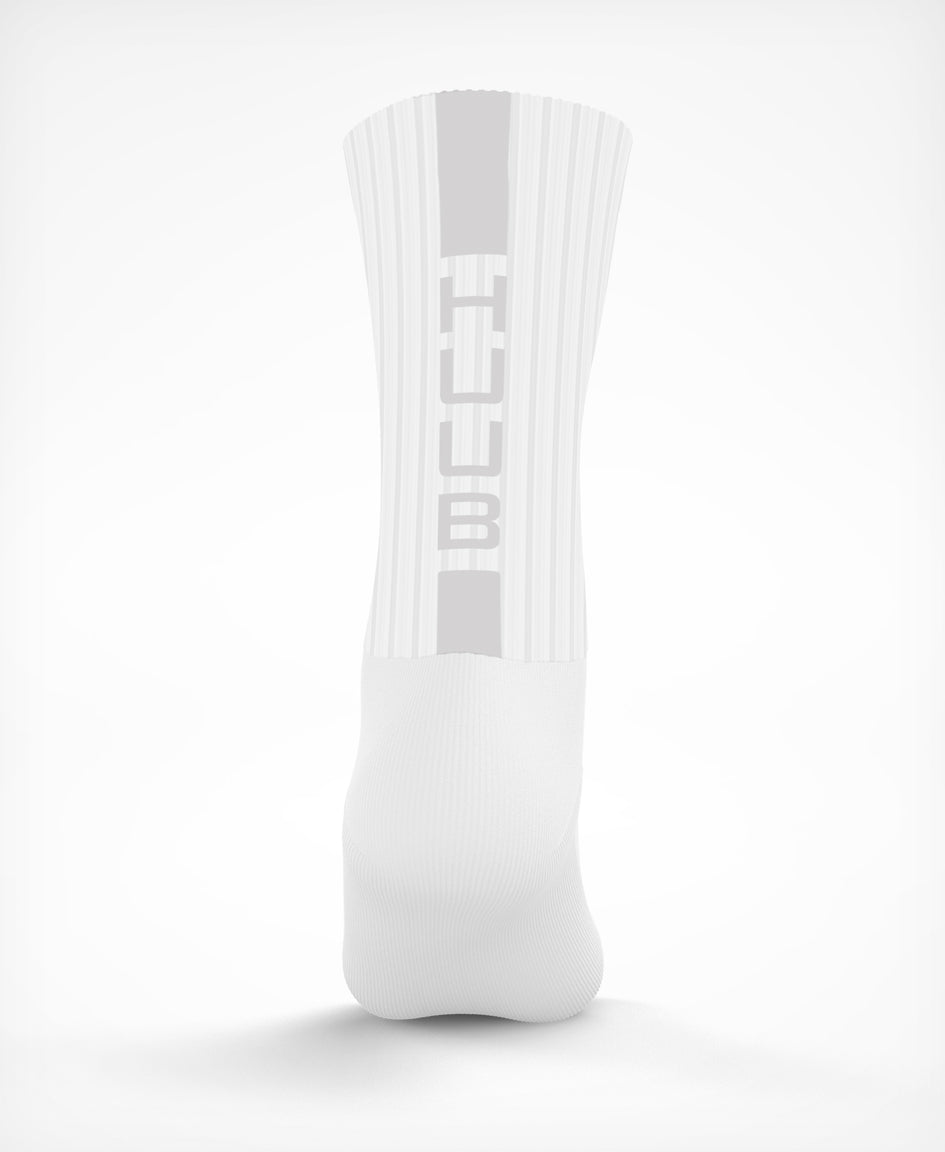 Aero Cycling Sock white