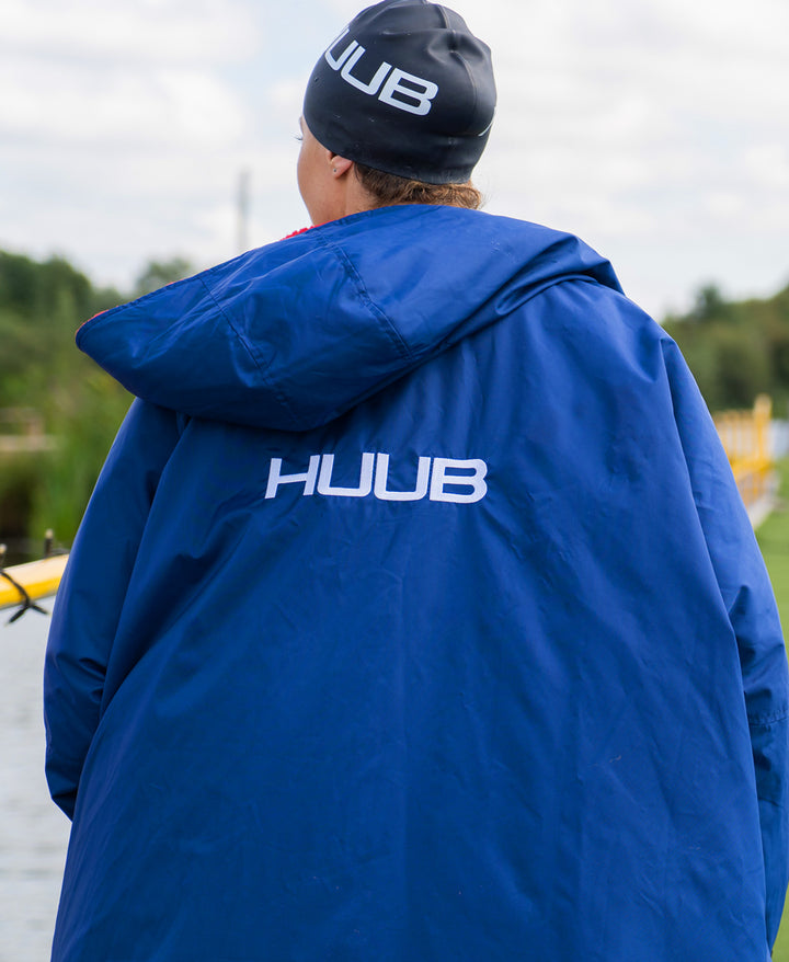 HUUB Changing Robe - Royal Blue and Red