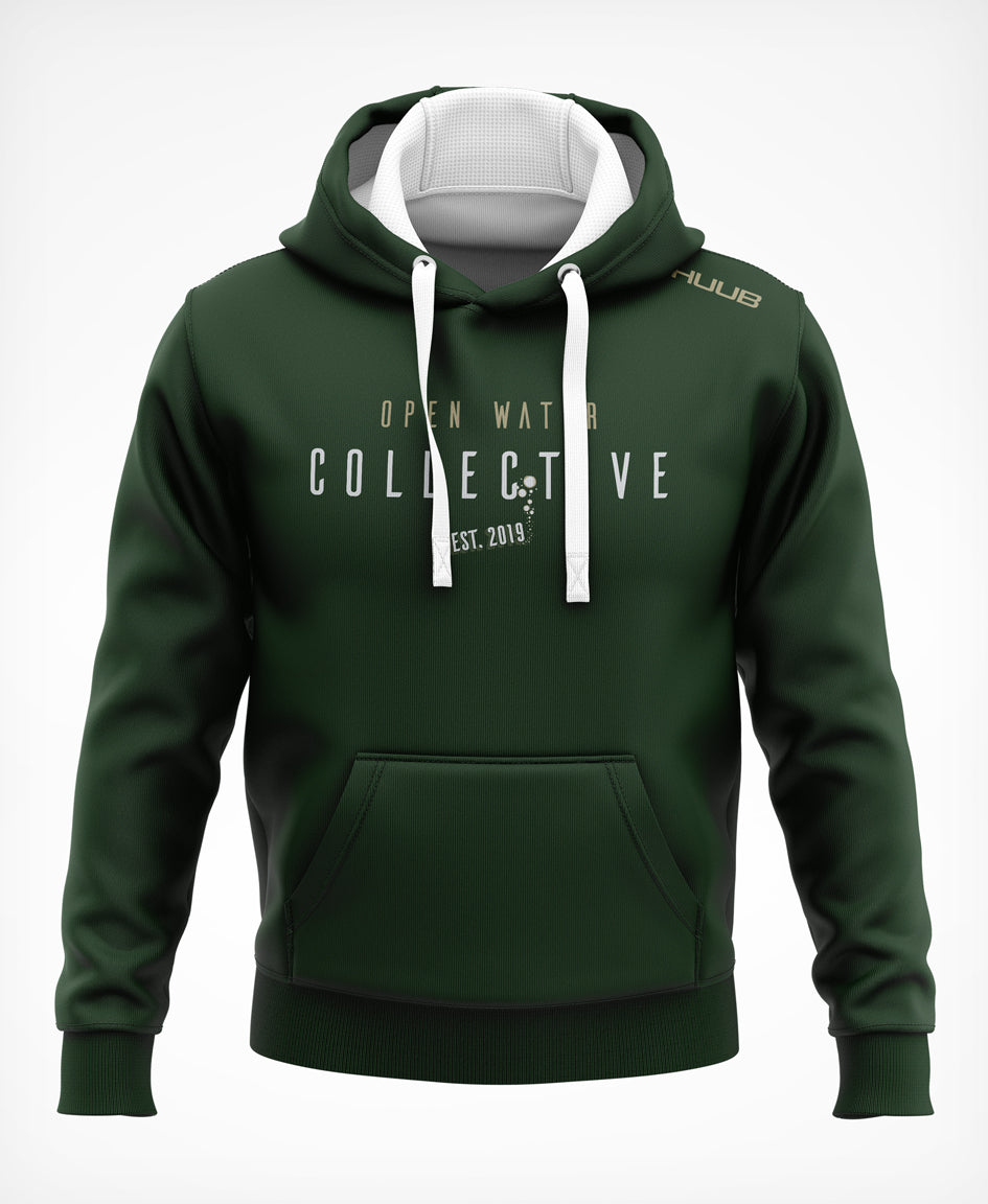 Open Water Collective Hoodie - Bottle Green