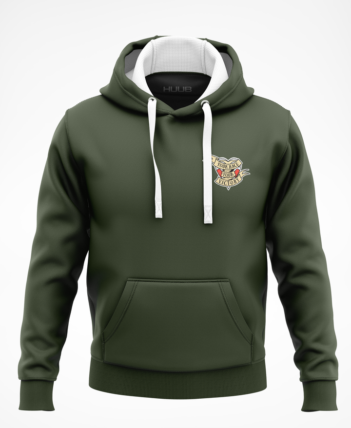 'Your Race, Your Victory' Hoodie - Green