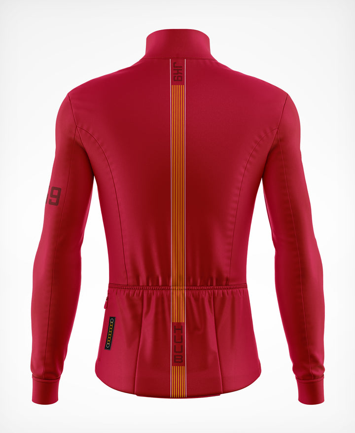 JK9 - Jason Kenny Long Sleeve Jersey Cherry Red - Men's