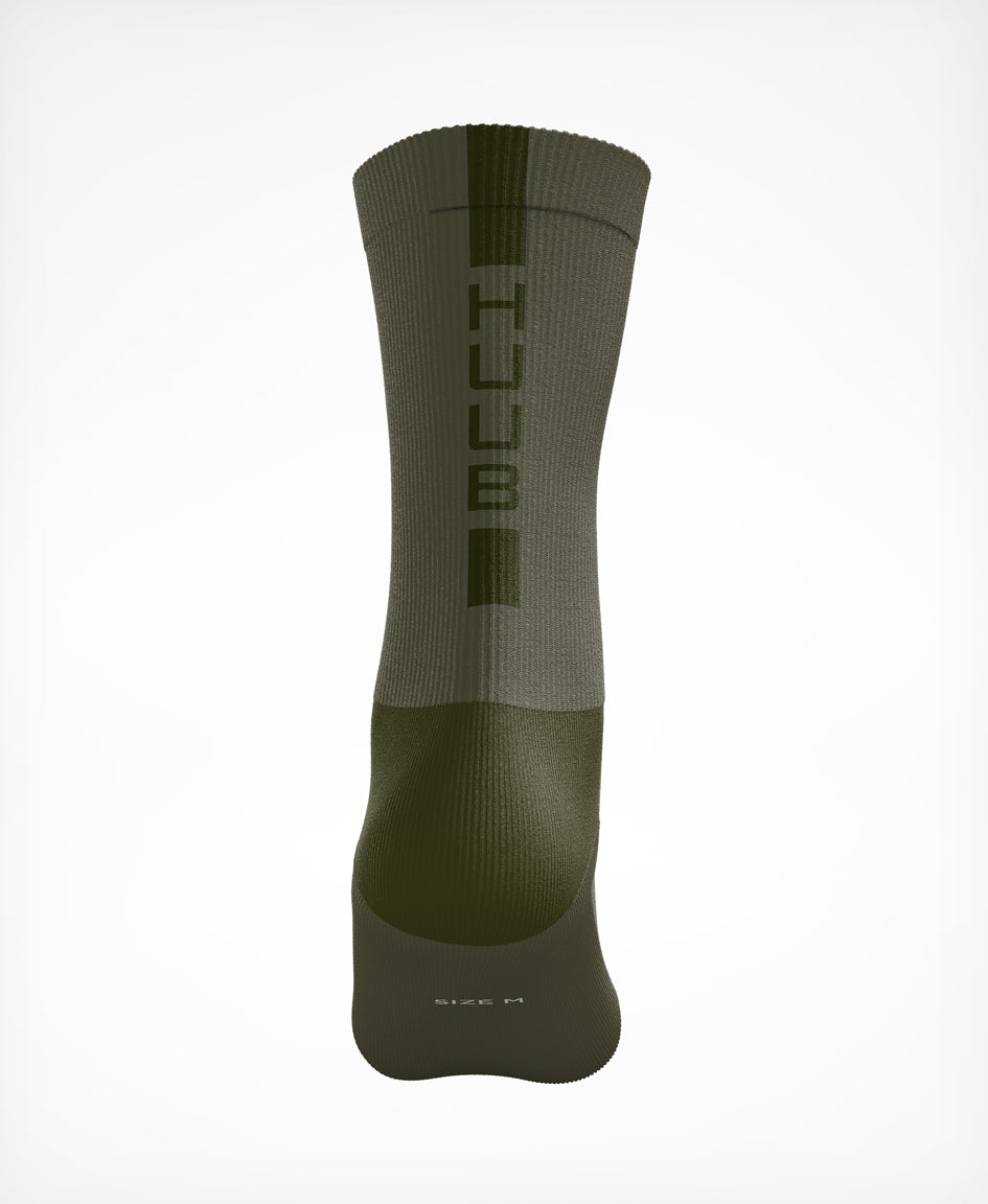 JK Cycling Sock - Olive