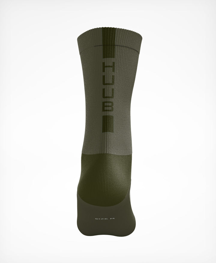 JK Cycling Sock - Olive