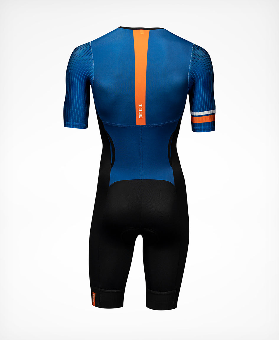 Mittsu Aero Tri Suit - Navy/Orange