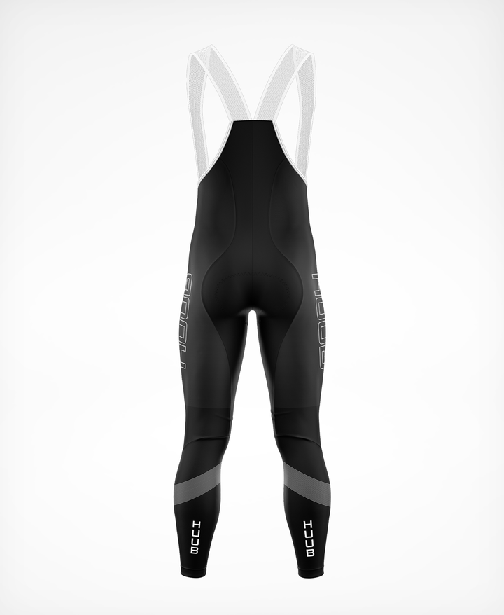 Peaks Cycling Thermal Bib Tights Black - Men's