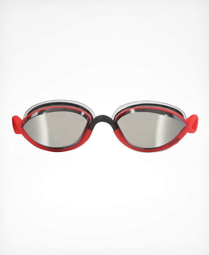 Pinnacle Air Seal Swim Goggle - White/Red