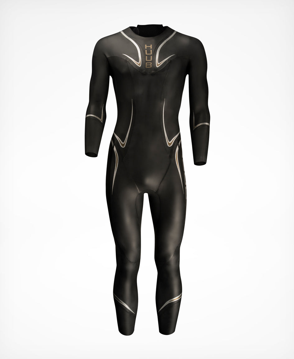 ウェア HUUB Aperitif Wetsuit 3:5 Black/Red XS HUUB Aperitif 3 5 Wetsuit | Swiminn