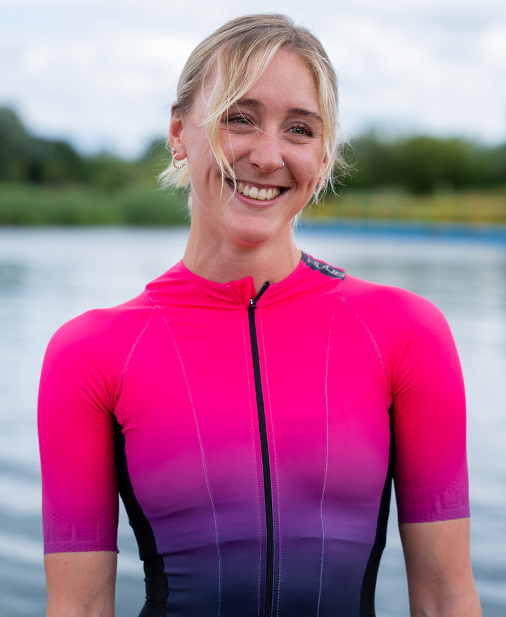 TC Performance Tri Suit Black/Rose - Women's