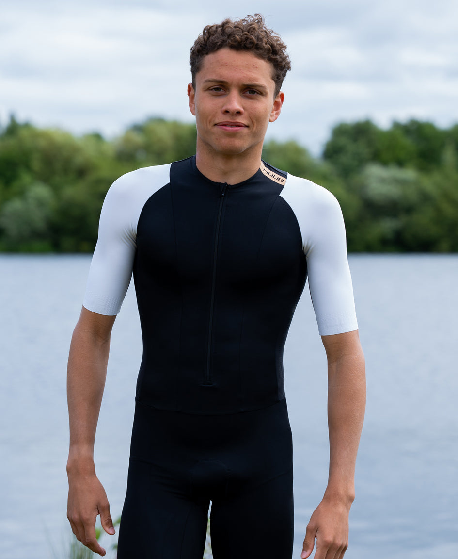 TC Performance Tri Suit Black/White - Men's