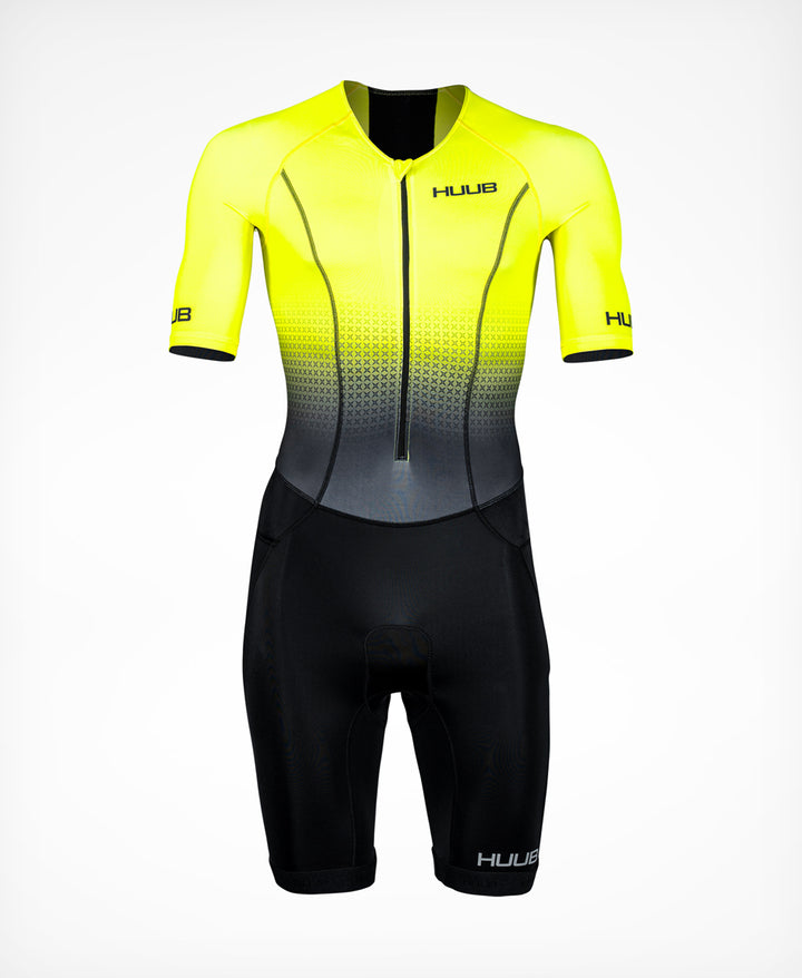 Commit Long Course Tri Suit Fluo Yellow - Men's