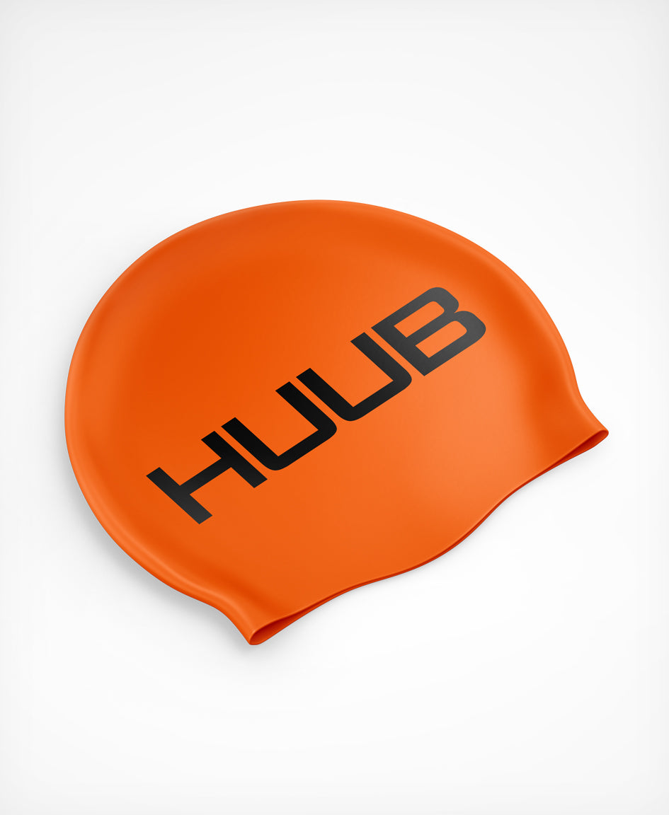 Silicone Swim Cap - Fluo Orange