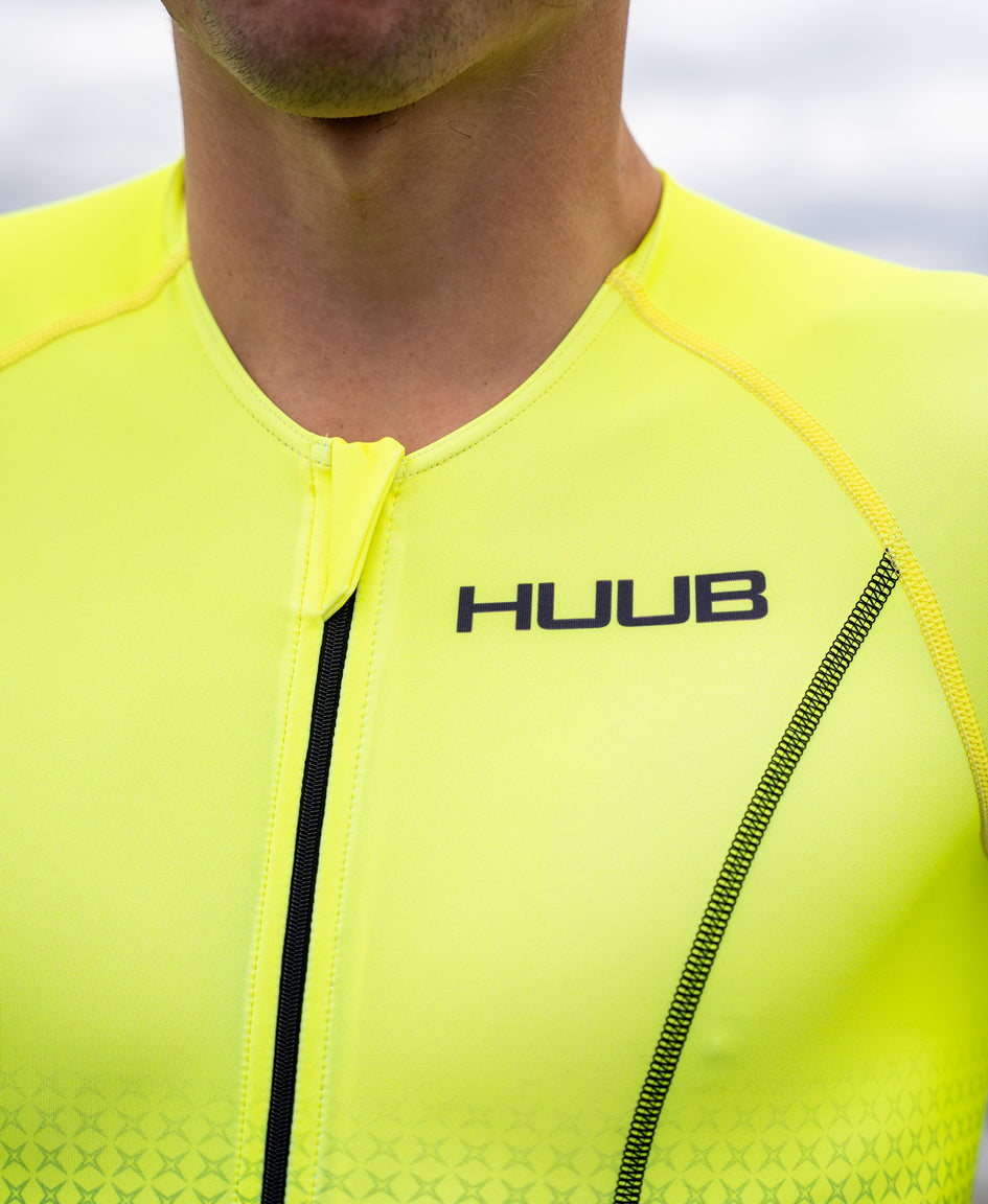 Commit Long Course Tri Suit Fluo Yellow - Men's