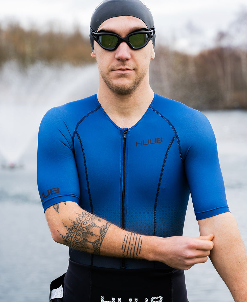 Commit Long Course Tri Suit Navy - Men's