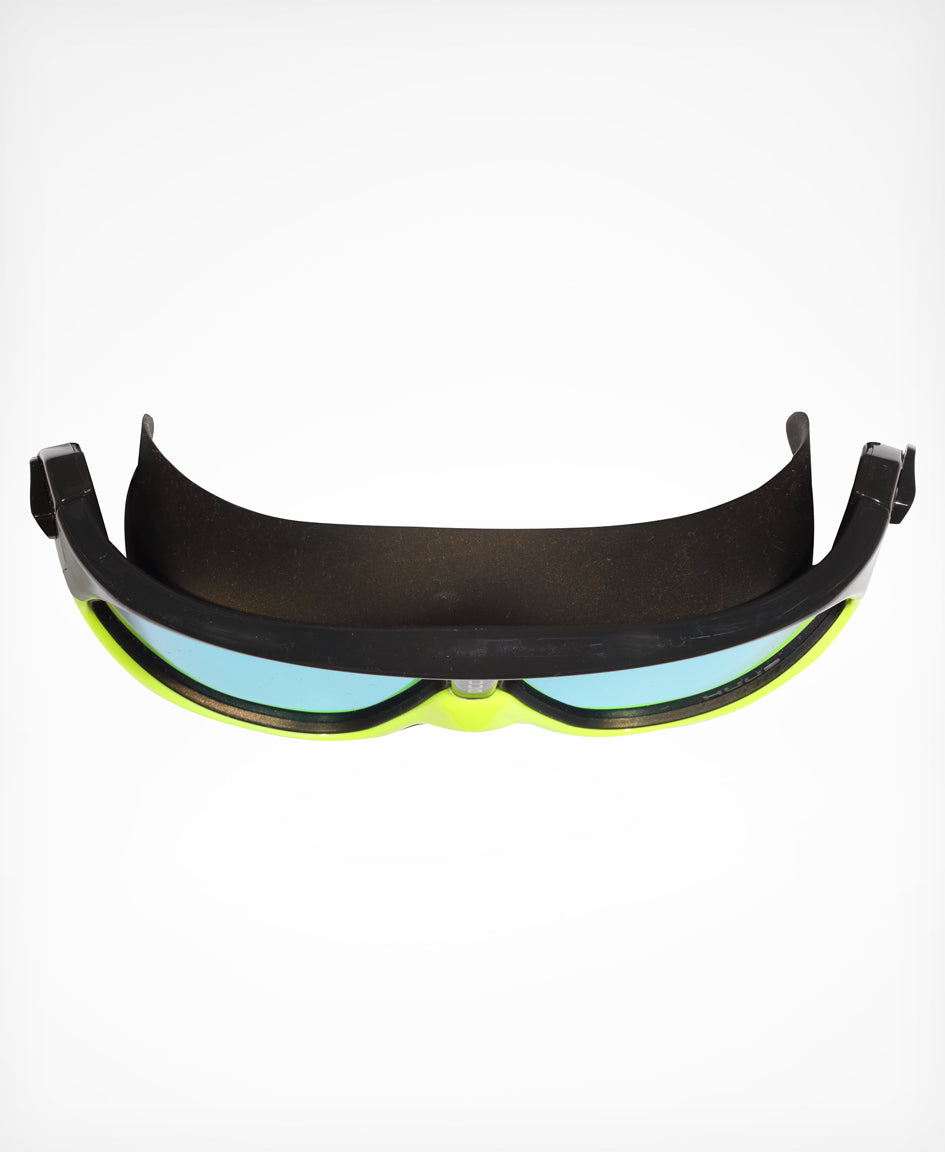 Ryft Open Water Swim Mask Met Black / Yellow - Polarised Gold