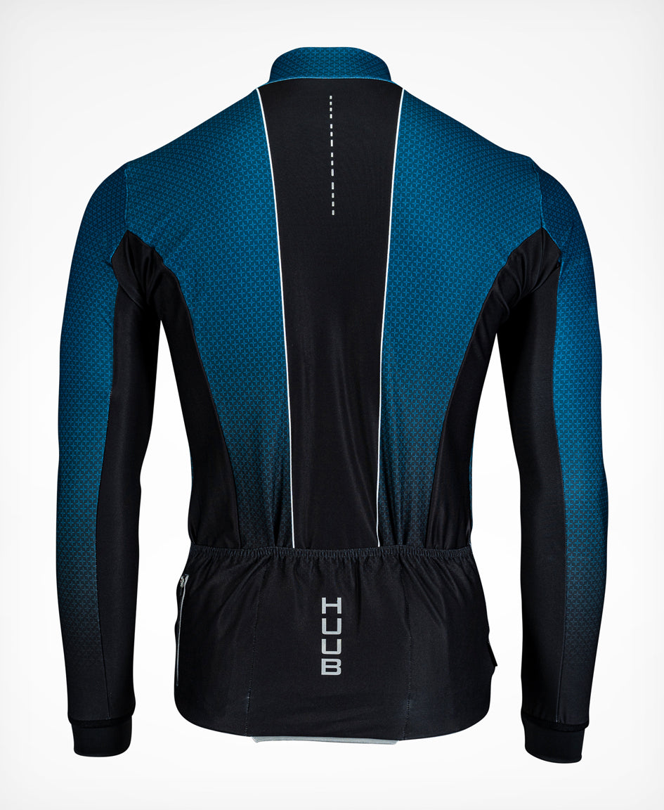 Core 4 Long Sleeve Thermal Jersey Teal - Men's