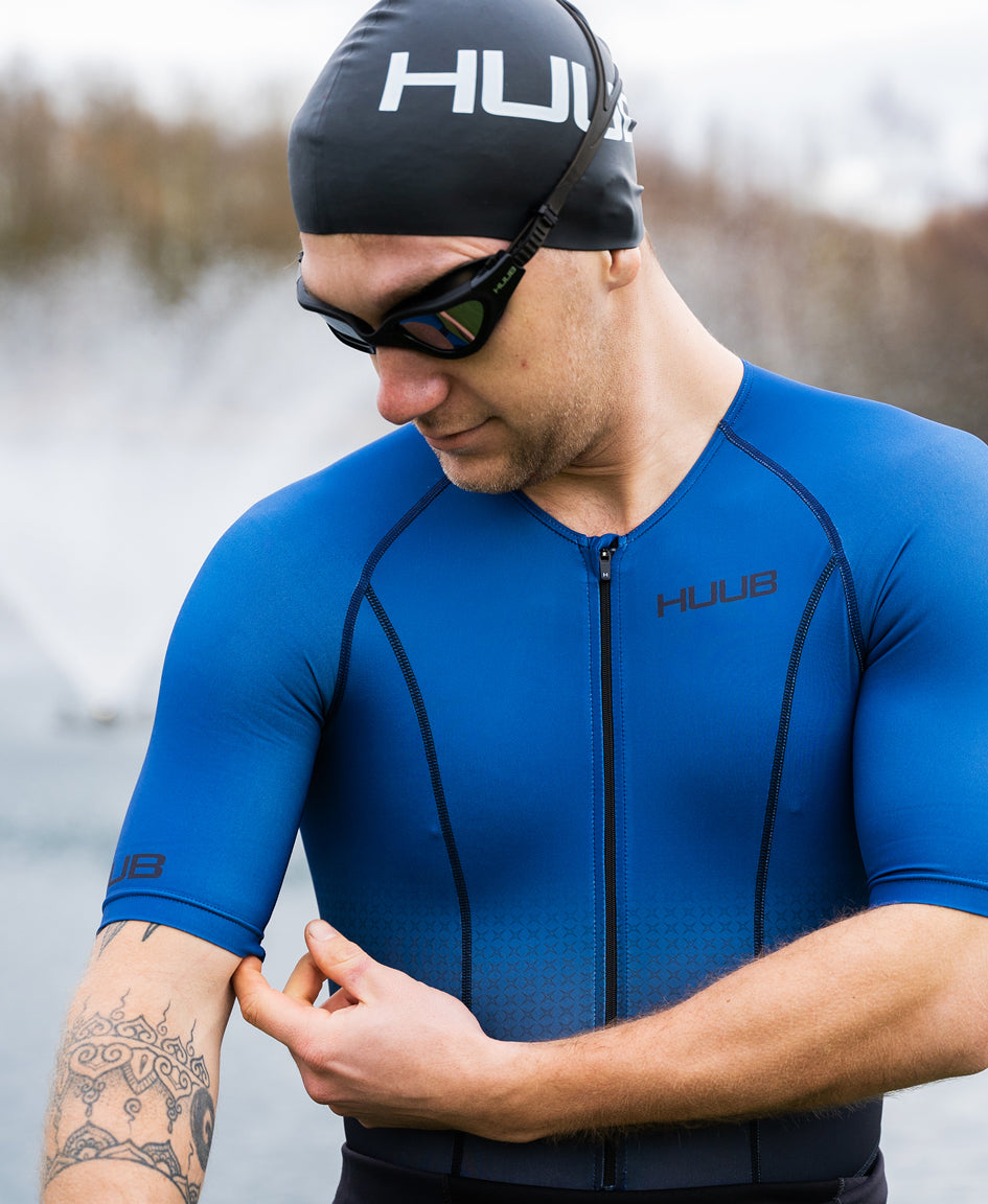 Commit Long Course Tri Suit Navy - Men's