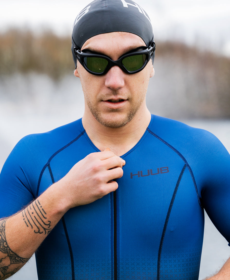 Commit Long Course Tri Suit Navy - Men's