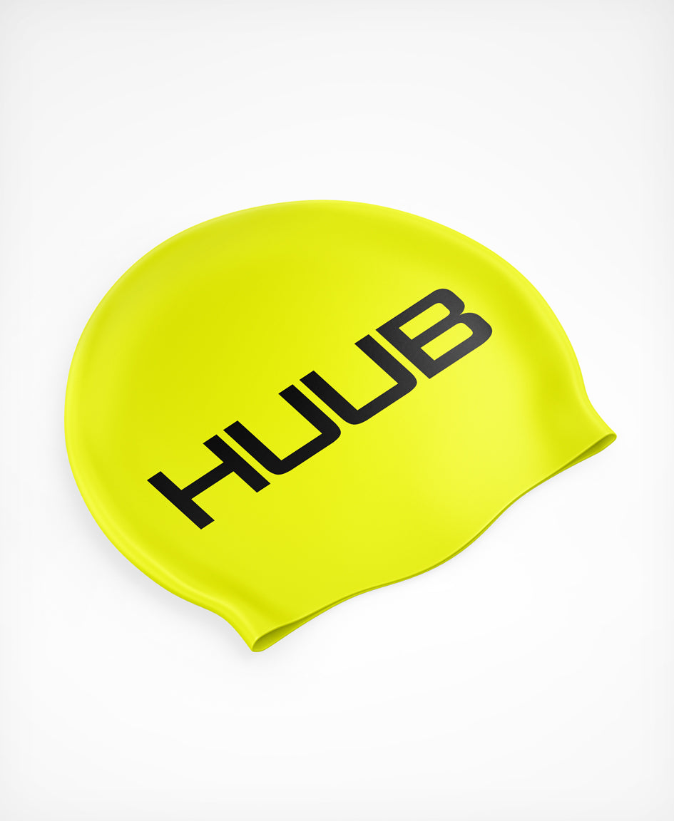 Silicone Swim Cap - Fluo Yellow