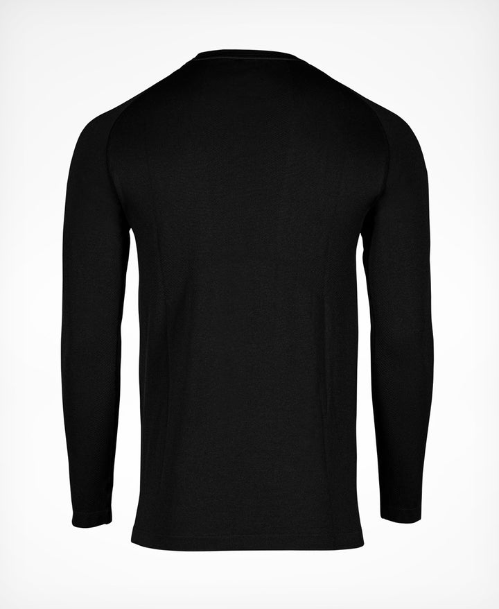 Seamless Long Sleeve Top Black - Men's