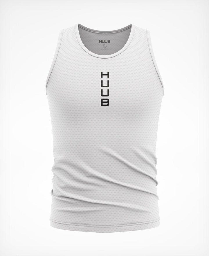 Essential Sleeveless Tech Baselayer - White